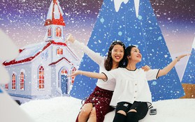 Giáng sinh vừa rồi, ngay ở Việt Nam đã có một châu Âu tuyết trắng cổ tích đẹp đến nao lòng