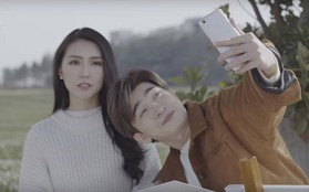 Chi Dân, Tường Linh selfie cực nét với dế yêu trong MV mới