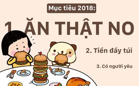 Dù mục tiêu của năm 2018 là gì, cũng hãy bắt tay biến nó thành sự thật!