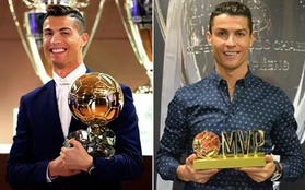 Ronaldo hí hửng khoe danh hiệu do fan Trung Quốc bầu chọn