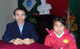 Hà Tĩnh: Nữ sinh lớp 4 trả lại 40 triệu đồng cho người đánh rơi