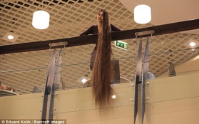 Tìm thấy công chúa Rapunzel đời thật với mái tóc dài hơn 2m