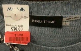 Thương hiệu của con gái ông Trump "sale" mạnh, có thứ từ 900 ngàn giảm xuống còn... 22 ngàn đồng