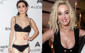 Thảm đỏ hậu Grammy: Charli XCX diện váy hình body độc đáo, đọ với vòng 1 của Katy Perry