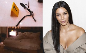 Công bố ảnh hiện trường Kim Kardashian bị trói, bịt miệng và suýt bị cưỡng hiếp