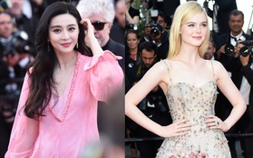 Phạm Băng Băng gây thất vọng, bị Elle Fanning dìm hàng toàn tập tại Cannes!