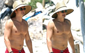 Orlando Bloom khoe body hấp dẫn ở tuổi 40, trông con cho Miranda Kerr nghỉ bên chồng mới