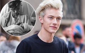 Vừa chào đời, con gái của "Hoàng tử hở lợi" Lucky Blue Smith đã gây chú ý vì cái tên khác lạ