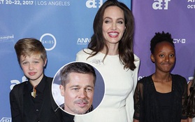 Con gái Shiloh của Angelina Jolie xuất hiện điển trai giống hệt bố Brad sau tin đồn muốn chuyển giới