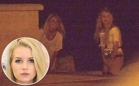 Em gái siêu mẫu Kate Moss bị bắt gặp say xỉn tới mức "đi bậy" trên mái nhà