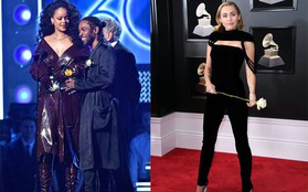 Chẳng diện váy vóc bồng bềnh, Miley Cyrus, Rihanna vẫn lọt top mặc đẹp nhất Grammy 2018