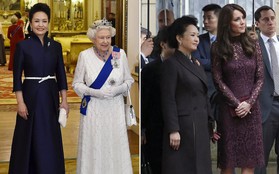 Phong cách thời trang của Phu nhân Trung Hoa cũng tinh tế, thanh lịch chẳng kém bất kỳ nhân vật Hoàng gia nào