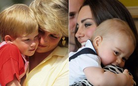 Những điểm chung thú vị trong cách nuôi dạy con của Công nương Diana và Kate Middleton