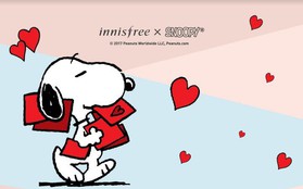 Bí quyết “đốn tim” nàng với set quà Valentine của innisfree x Snoopy