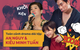 Từ scandal tình cảm đến việc bị NSX doạ kiện cáo, drama của An Nguy - Kiều Minh Tuấn vẫn chưa có dấu hiệu dừng lại