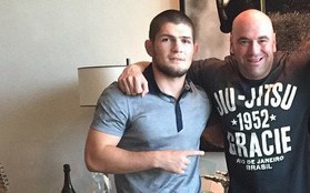 Vietsub màn đối đáp cực hài của ông trùm UFC khi bị "độc cô cầu bại" Khabib dọa đập nát xế hộp