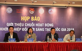 Họp báo về chuỗi hoạt động ngày hội khởi nghiệp đổi mới sáng tạo quốc gia 2018 (Techfest 2018)