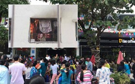 Hà Nội: Cháy căn hộ tầng 31 chung cư Linh Đàm, hàng trăm cư dân ôm theo trẻ nhỏ sơ tán ra ngoài