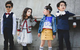 Cứ đến Seoul Fashion Week, dân tình chỉ ngóng trông street style vừa chất vừa yêu của những fashionista nhí này