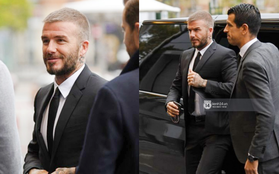 HOT: David Beckham vừa có mặt tại sự kiện ra mắt ô tô VINFAST ở Paris!