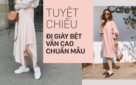 Mách bạn tuyệt chiêu để diện giày bệt vẫn cao như siêu mẫu