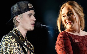 Ngày này 3 năm trước, Justin Bieber và Adele cho ra đời hai siêu hit rượt nhau dữ dội trên BXH