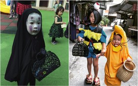 Cô bé Vô Diện đình đám Halloween năm nào tái xuất với màn hóa trang cực dễ thương