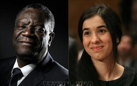 Thế giới 'ngả mũ' trước hai chủ nhân mới của giải Nobel Hòa bình