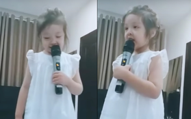 Clip: Mới 4 tuổi, Cadie Mộc Trà đã "bắn" tiếng Anh cực dễ thương và ấn tượng thế này!