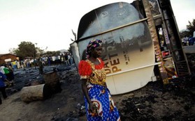 Congo: Đâm xe bồn chở dầu, ít nhất 50 người tử vong, 100 người bỏng cấp độ 2
