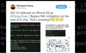 Hacker Trung Quốc bẻ khóa thành công iOS 12 trên iPhone XS chỉ sau 14 ngày