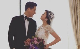 Kỷ niệm 3 năm kết hôn, ảnh cưới ngọt ngào của Châu Du Dân và bà xã mới được tiết lộ