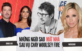 Những ngôi sao Hollywood đen đủi mất nhà sau vụ cháy Woolsey Fire