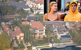 Justin Bieber và Hailey Baldwin mỗi tháng "đốt" 2,3 tỷ để thuê biệt thự khủng nằm cạnh hồ nước