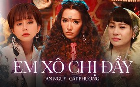 Cùng một tối, Bích Phương thì "Chị ngả em nâng" còn Cát Phượng và An Nguy lại "em xô chị đẩy biết ngày nào xong"?