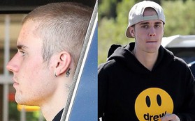 Không còn đầu bù tóc rối, Justin Bieber đẹp trai thêm vài phần nhưng làn da thì vẫn nổi nhiều mụn