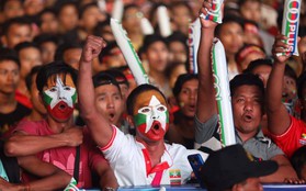 Fan Việt Nam và Myanmar "khẩu chiến" dữ dội trước giờ G
