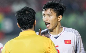 Cậu út tuyển Việt Nam bất mãn, chỉ thẳng mặt trọng tài chính trận Myanmar vs Việt Nam