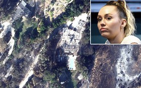Loạt ảnh vệ tinh về khung cảnh hoang tàn tại nhà Miley Cyrus và nhiều sao khác sau đám cháy rừng ở California