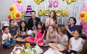 Trương Ngọc Ánh và Trần Bảo Sơn “tái hợp”, cùng nhau tổ chức tiệc sinh nhật 10 tuổi cho con gái