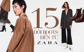 15 đôi boots đến từ Zara sẽ giúp mọi set đồ mùa lạnh của các nàng tăng thêm vài phần "sang xịn"