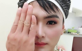 Bức ảnh "khi bạn có vợ làm make up" và sự thật về anh chồng quyến rũ dưới tay "cô vợ phù thủy"