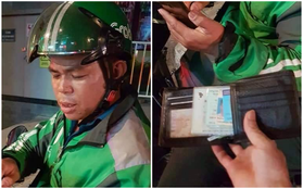 Tin ấm lòng: Rơi ví kèm nhiều giấy tờ quan trọng, thanh niên được tài xế GrabBike mang đến trả tận nhà