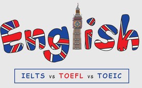 Những sự khác biệt cơ bản giữa TOEFL, IELTS và TOEIC: 6.0 điểm IELTS thì bằng mấy điểm TOEIC, TOEFL?