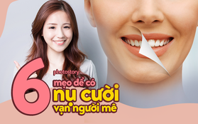 Nhớ 6 mẹo chăm sóc răng này để có nụ cười rạng rỡ "vạn người mê" nhé