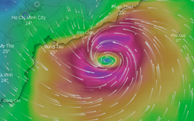 Tin bão số 9 khẩn vào đêm khuya: Sức gió tăng cấp trong đêm, Sài Gòn có thể bị ảnh hưởng trực tiếp