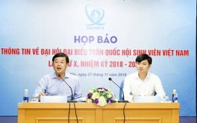 Họp báo giới thiệu Đại hội đại biểu toàn quốc Hội Sinh viên Việt Nam lần thứ X nhiệm kỳ 2018 - 2023