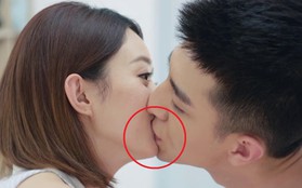 Khán giả cảm thấy khó hiểu khi Kim Hạn cứ hôn vào... cằm của Triệu Lệ Dĩnh trong "Thời Gian Tươi Đẹp"