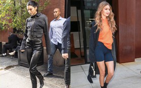 Kendall Jenner, Gigi - Bella Hadid và dàn thiên thần Victoria's Secret đọ dáng chuẩn từng centimet trên phố trước giờ G