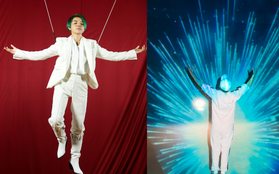 Trước thềm concert, Vũ Cát Tường treo mình trên cao, tập luyện 5 ngày liên tục cho công nghệ Hologram